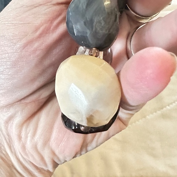 8 GemStones, Chunky stretchy bracelet. 4 different stones, 2 of each kind - Picture 10 of 14